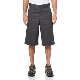 Dickies Loose Fit Multi-Use Pocket Work Shorts, 15", Charcoal, 38