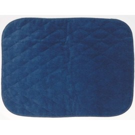 MIP Absorbent Chair Pad 54cms x 58cms, 21"x22",Blue Velour