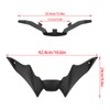 Motorcycle Front Wheel Fender Beak Nose Cone Front Spoiler Winglets