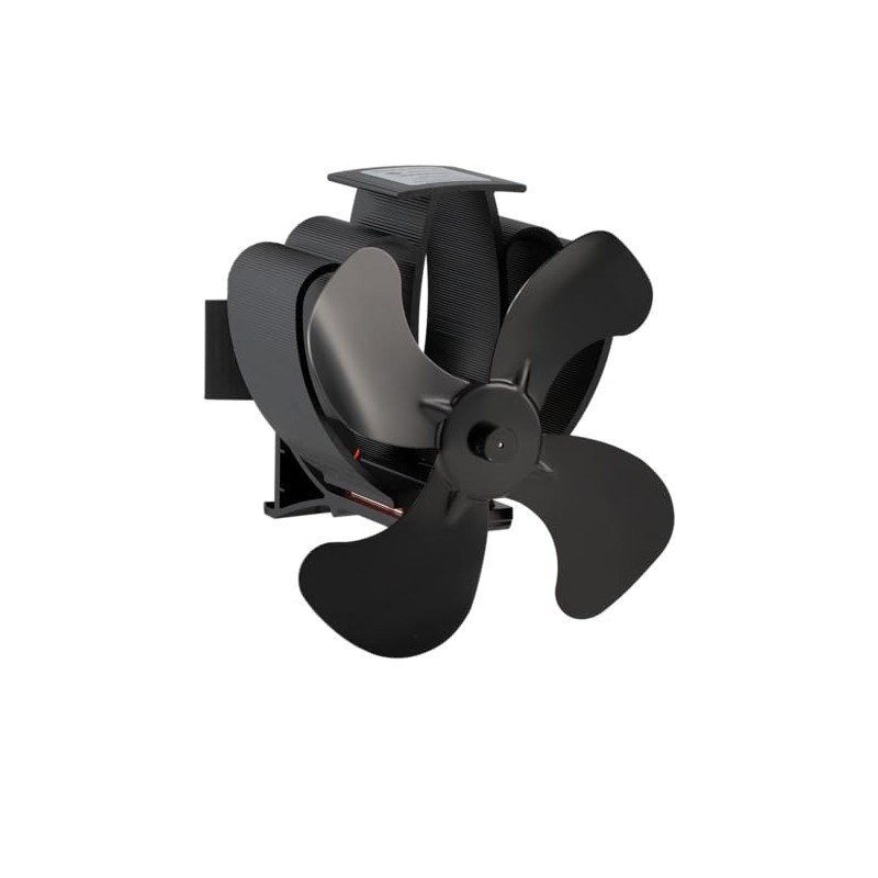 Valo VK000602 Stove Fan for Stove Pipe, Silent Fan, 18