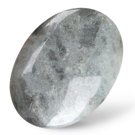 MAIBAOTA 2.4" Moonstone Healing Crystal Gemstones Pocket Polished Gifts Oval Shape Reiki Spiritual Energy Nature Crystals for Women Men Relief Balancing Stress Divination Meditation