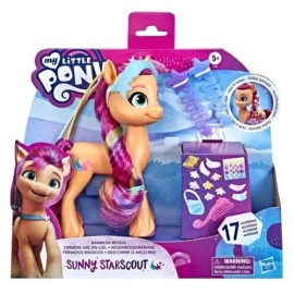 Hasbro My Little Pony Sunny Starscout Rainbow Reveal Braid - 17 Accessories - Brand New