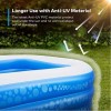 DREO Inflatable Swimming Pool, 95" X 56"X 21" Ball Pit,