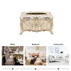 OHPHCALL Luxurious Rose Tissue Box Holder Stylish Bling Acrylic Tissue