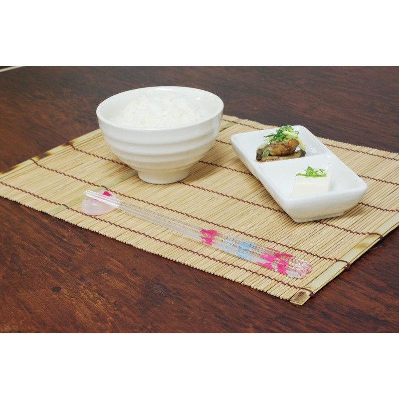 Aoba 315025 Chopsticks, Dishwasher Safe, Clear Chopsticks, Goldfish, 9.1 inches