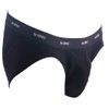 MSPEC - Bikini para hombre con entrepierna 3D, transpirable, cómodo,