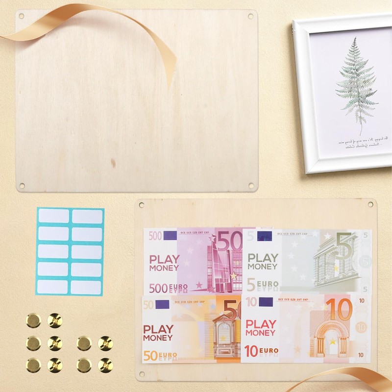 TCRZHHRX Funny 70th Birthday Money Gifts Wooden with Birthday Card,