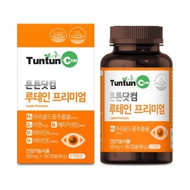 Teunteun.com 루테인 프리미엄 (6개월분) 500 mg x 180 캡슐 / 눈 건강 / 건강기능식품 Lutein Premium (6-Month Supply) 500 mg x 180 Capsules / Eye Health / Health Functional Food