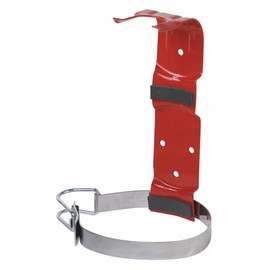 Fire Extinguishr Bracket, 5lb, 4-1/4in.Dia