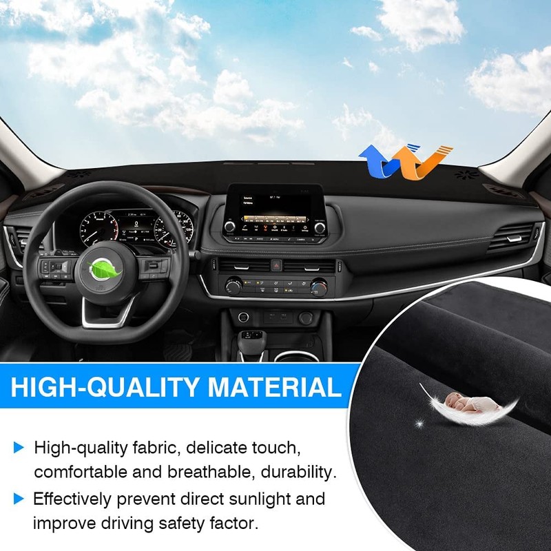 Autorder Dashboard Cover Mat for Nissan Rogue 2021-2025 2026 Accessories