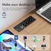 3-Way Installation Power Strip with 2 USB A and 2