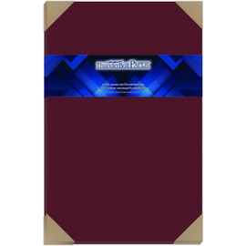 15 Dark Burgundy Linen 80# Cover Paper Sheets - 12" X 18" (12X18 Inches) Large|Poster Size - 80 lb/Pound Card Weight - Fine Linen Textured Finish - Deep Dye Quality Cardstock