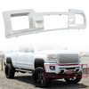 munirater Front Bumper Skid Plate Chrome Plastic Replacement for 2015-2019