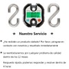 Lumbor37 Báscula de Suspensión Digital Báscula de Grúa Pesada Portátil
