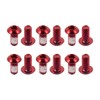 Choose Mountain Bike Brake Disc Rotor Bolts Red