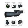 Spotting Scope Monocular Telescope High Magnification HD 25-75x60 Variable Multiplier