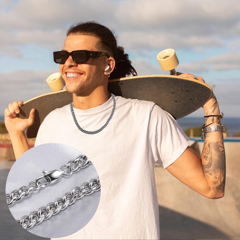 CheersLife An My Son Gift Stainless Steel Necklace Men for