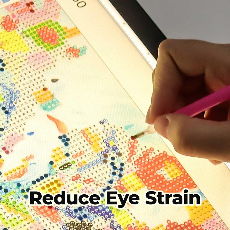A2 Light Pad (25.2" x 18.4"), Large Magnetic Bright Light