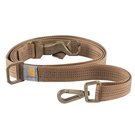 Carhartt Dog Leash Brown/Brushed Brass, Large
