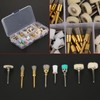 80pcs Dental Tool Kit Polishing Cup Alumina Nylon Brush Cotton