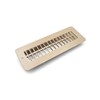 B&B Molders, 94258 Floor Register 2x10 No Damper – Tan,
