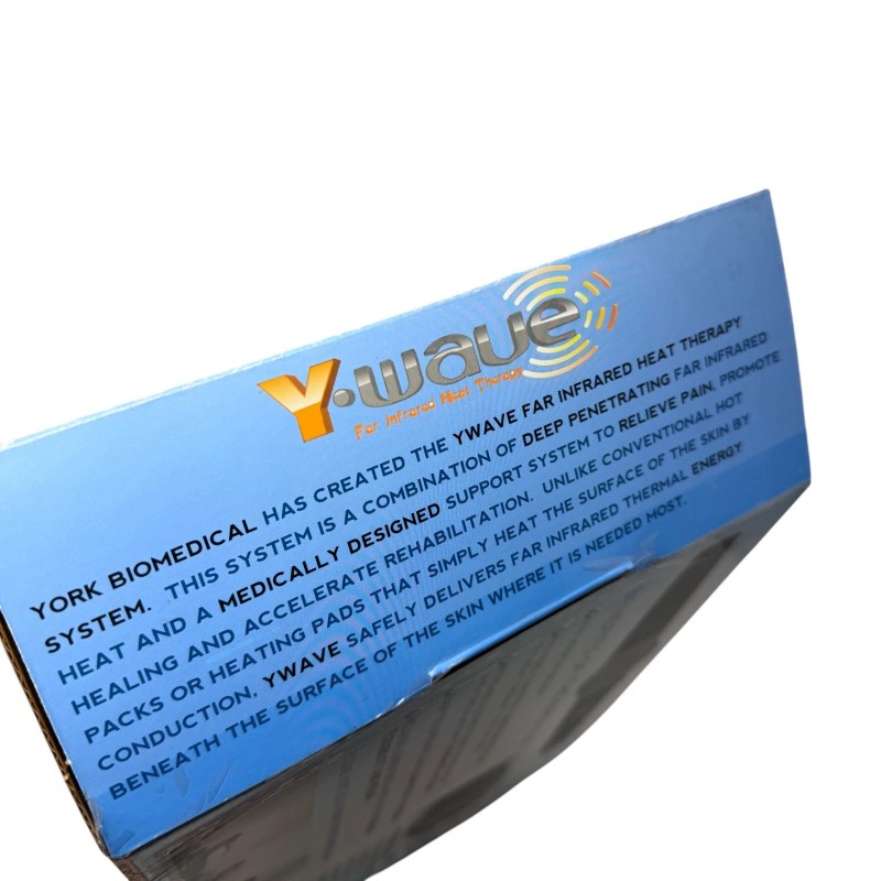 York Biomedical Back-Tek Portable Heated Back Support Y-Wave FIR Therapy