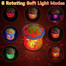 Baby Toy 1 Year Boy Girl Rotating Projector Baby Toy with Music/Light from 12 18 Months Children's Toy Gift from 1 3 Years Early Learning for Toddler