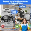 XANGNIER 6 Pcs Waffle Makers Clean Brush Kit for Belgian/Classic/Flip/Mini