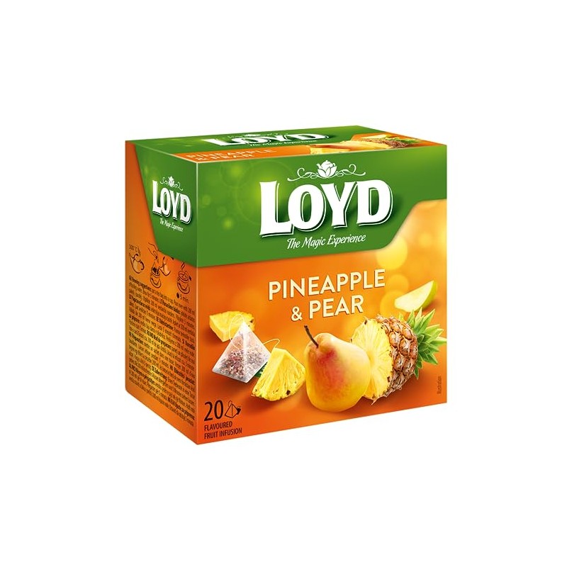 LOYD Tea - Pineapple & Pear (3 Pack​)