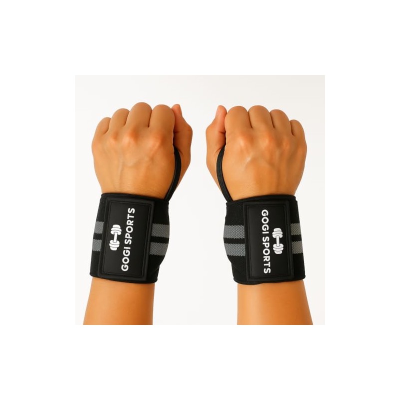 Kit Vendas Para Rodilla Knee Wraps + Coderas +muñequeras Gym