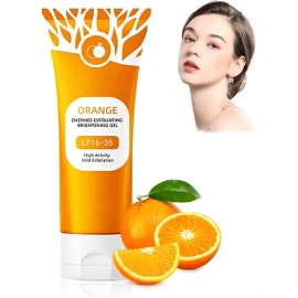 Gel Exfoliante Natural De Naranja, Gel Exfoliante Suave