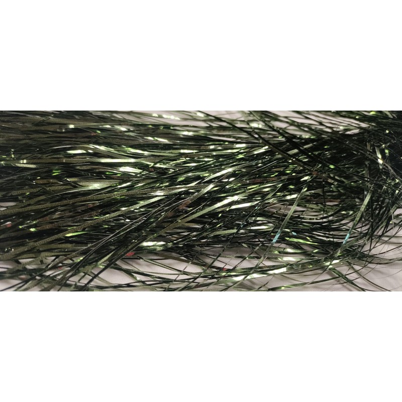 Shop4allsorts Set Of 4 Pine Green Lametta Foil Tinsel Garland