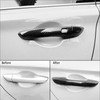 JUIVEEL Carbon Fiber Style ABS Car Exterior Door Handle Cover