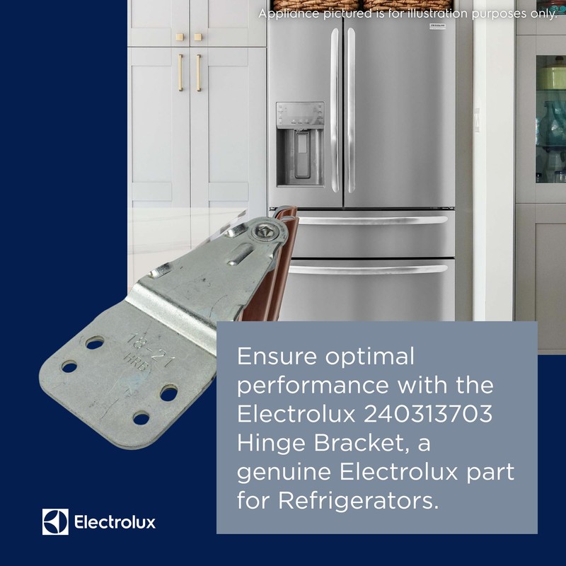 Electrolux 240313703 Hinge Bracket for Refrigerators