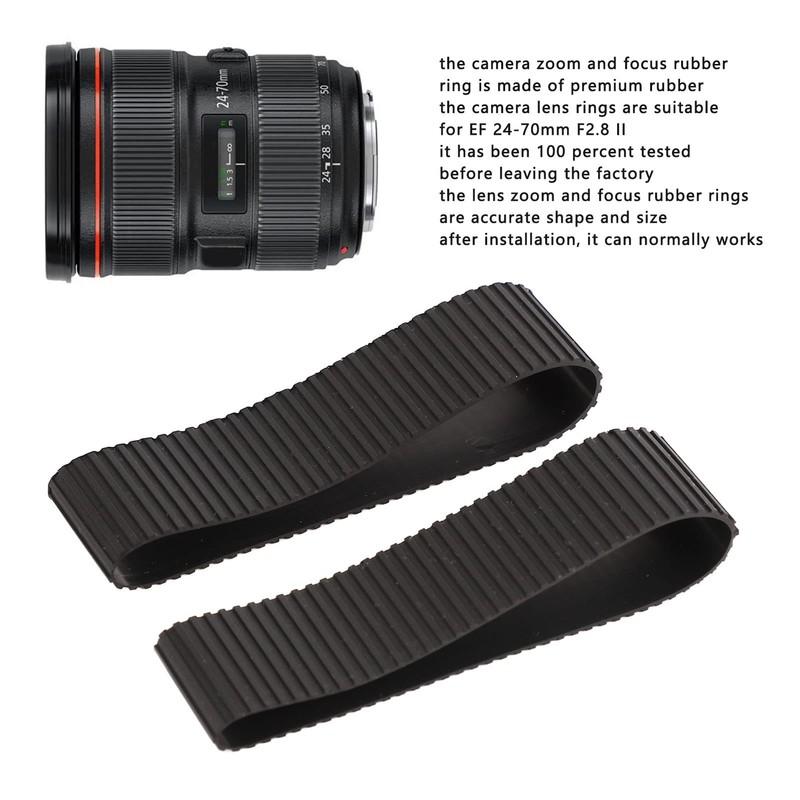 Zoom Ring Focus Ring Cover Camera Zoom and Focus Rubber