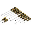 GEARWRENCH 12 Pc. Phillips/Slotted Dual Material Screwdriver Set - 80051H