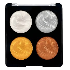 Polvo De Hornear De 4 Colores, Polvo Iluminador, Polvo Repar