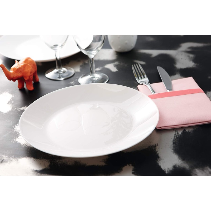 Dajar Zelie Dinner Plate 25 cm Arcoroc Glass, White