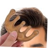 Healvian 2pcs Verawood Wide Tooth Comb Natural Hair Detangler Scalp