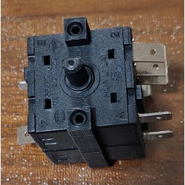 FZ31-9 8-pin 6-Speed selector Switch Cycle Gear Double Layer Rotary Switch 16A 250VAC (1PC New)