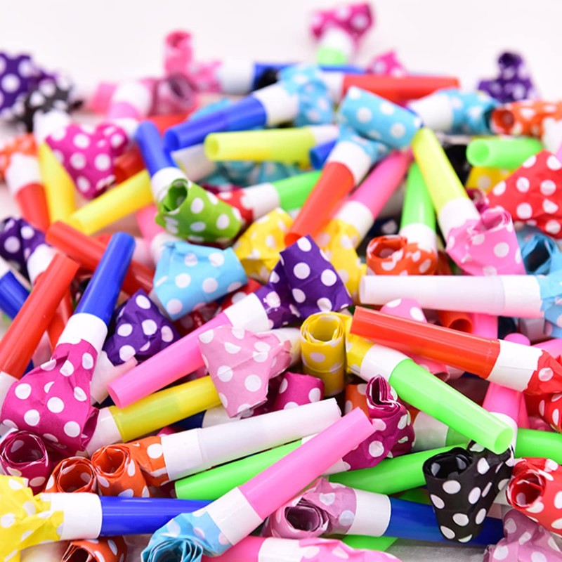Lanito Long Squirrel Whistle Cheer Whistle Kids Whistle Birthday Blow