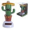 Cactus with Sombrero Hat Solar Figure Bobblehead 11cm Figure Cactus