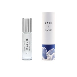 Lake & Skye 11 11 Azure Fragrance Oil Rollerball, 0.33 fl oz (10 ml) - Sheer, Floral, Musk