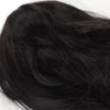 Black Long Double Braid Wig Synthetic Simulated Scalp Heat Resistant