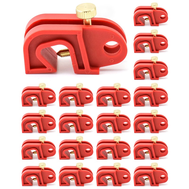 QWORK Circuit Breaker Lockout Device - 20 PCS Set for