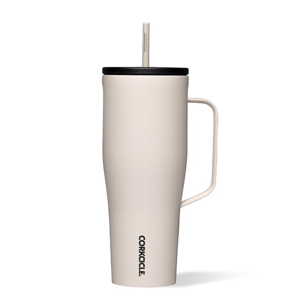Corkcicle Cold Cup XL Insulated Tumbler with Handle, Lid, &