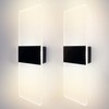 2Pack RV LED Wall Sconce with Switch, 12Volts RV Interior