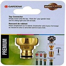 Gardena GBR-3804C Tap Adaptor Brass
