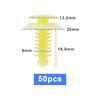 eMagTech 50Pcs Door Panel Retainers Clips Replacement N802900 Compatible with