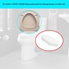 Toilet Seat Bumper for Kohler 1133070 1236365 Replacement Parts Set